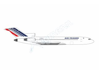 HERPA 537605 Flugmodell 1:500 Boeing 727-200 Air France