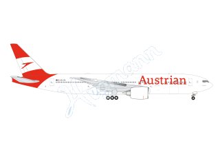 HERPA 537339 Flugmodell 1:500 Boeing 777-200 Austrian Airl.