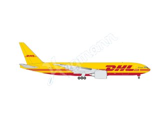 HERPA 537032 Flugmodell 1:500 Boeing 777F DHL