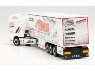 herpa 945202 H0 1:87 DAF XF SSC Gardinenplanensattelzug 