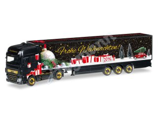 Miniatur-LKW im Modellbahn-Maßstab H0 1:87