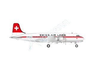 HERPA 571357 1:200 DC-4 Swiss Int. Air Lines