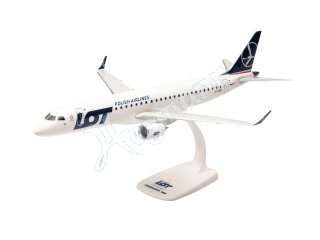 HERPA 613989 Flugmodell / Snap-Bausatz 1:100 E195 LOT Polish Airlines