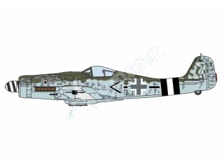 HERPA 81AC113S Flugmodell Focke Wulf 190D JG4