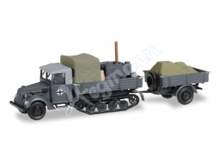 Miniatur-Militärmodell im Modellbahn-Maßstab H0 1:87