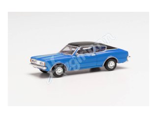 HERPA 023399-002 H0 1:87 Ford Taunus Coupe, himmelblau