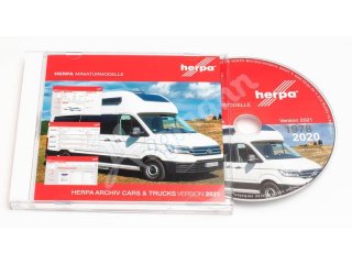 Herpa Modellarchiv CARS & TRUCKS Archiv-DVD