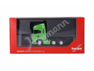 HERPA 317122-002 H0 1:87 Iveco S-Way 6x2 ZM, gelbgrün