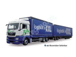 herpa 930178 H0 1:87 MAN TGX XLX Euro 6 Eurocombi “Logistik in XXL