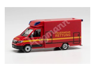 HERPA 096232 H0 1:87 MAN TGE RTW, Feuerwehr