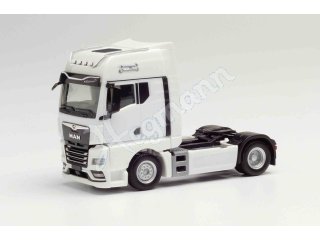 HERPA 313711-002 H0 1:87 MAN TGX GX Individ. weiß