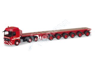 Miniatur-LKW im Modellbahn-Maßstab H0 1:87