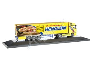 Miniatur-LKW im Modellbahn-Maßstab H0 1:87