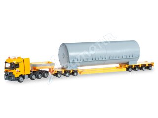 Miniatur-LKW im Modellbahn-Maßstab H0 1:87