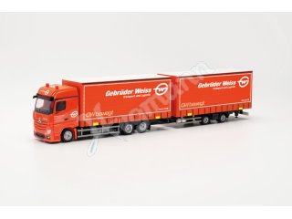 HERPA 316149 H0 1:87 MB Actros 18 Vol-Hz Ge. Weis