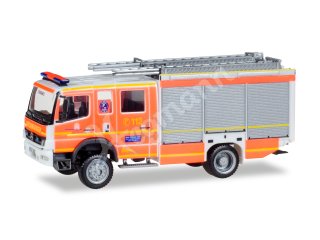 herpa 1:87 H0 Mercedes-Benz Atego Feuer- und Rettungswache 