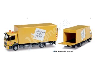 herpa 929141 H0 1:87 Mercedes Atego Koffer LKW Leonhard Weiss