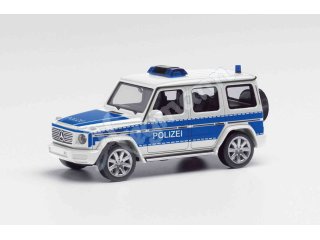 HERPA 097222 H0 1:87 MB G-Klasse Polizei Brandenb