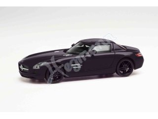 HERPA 420501-002 H0 1:87 MB SLS AMG, schwarz