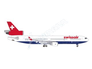 HERPA 537087 Flugmodell 1:500 MD-11 Swissair Qualiflyer