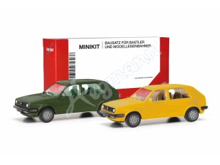 HERPA 012195-010 H0 1:87 MiKi VW Golf II 4-türig, gins