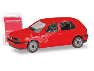 HERPA 012355-010 H0 1:87 MiKi VW Golf III, rot