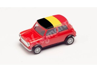 HERPA 420594 H0 1:87 Mini Cooper EM 2021,Belgien