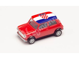 HERPA 420662 H0 1:87 Mini Cooper EM 2021,Kroatien