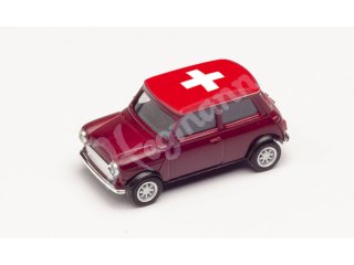 HERPA 420730 H0 1:87 Mini Cooper EM 2021,Schweiz