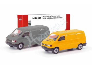 HERPA 012386-004 H0 1:87 MiniKit 2x VW T4 Kasten