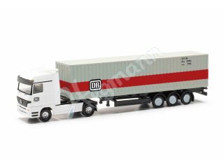 HERPA 066853 Spur N 1:160 N/MB Actros Container-Sz DB