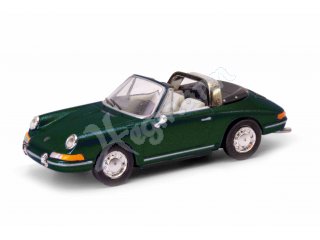 HERPA 033732-004 H0 1:87 Porsche 911 Targa, silbermet.