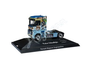 Miniatur-LKW im Modellbahn-Maßstab H0 1:87