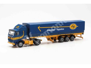 HERPA 315272 H0 1:87 Scania 142 Planen-Sz ASG