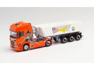 herpa 940641 H0 1:87 Scania CR Hochdach Kipp-Sattelzug 