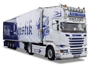 herpa 944618 H0 1:87 Scania R `13 TL Kühlkoffer-Sattelzug 