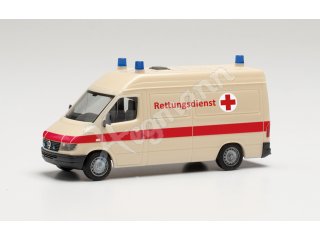 HERPA 097031 H0 1:87 Sprinter ´96 RTW Rettungsdie