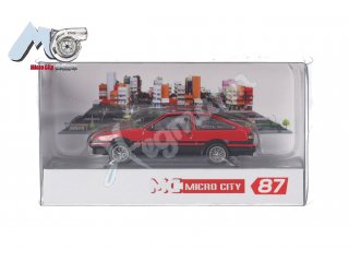 MicroCity87 / HERPA 87MC000003 H0 1:87 Toyota Corolla AE86 rot