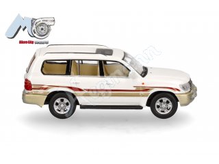 MicroCity87 / HERPA 87MC000006 H0 1:87 Toyota Landcruiser LC 100 wei