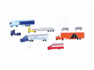 HERPA 520652-001 Flugmodell 1:500 Trucks & Vans Airport acc. se