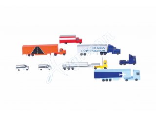HERPA 520652-001 Flugmodell 1:500 Trucks & Vans Airport acc. se