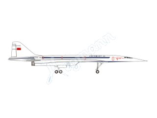 HERPA 571623 1:200 TU-144 Aeroflot CCCP-77105