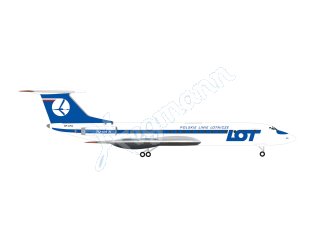HERPA 537025 Flugmodell 1:500 Tupolev TU-134A LOT