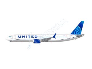 HERPA 613149 1:200 United Airlines B737 Max 9