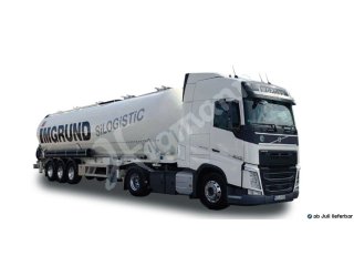 herpa 938181 H0 1:87 Volvo FH Gl. FFB Silo-Sattelzug 