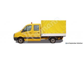 herpa 950459 H0 1:87 VW Crafter Doppelkabine mit Plane 