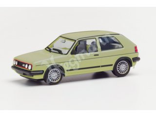 HERPA 430838-003 H0 1:87 VW Golf II Gti, grün met.