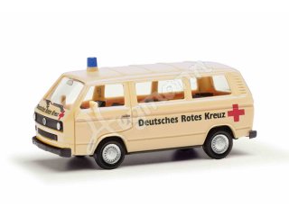 HERPA 097611 H0 1:87 VW T3 Bully Rotes Kreuz