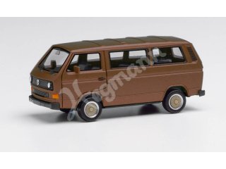 HERPA 430876-002 H0 1:87 VW T3 Bus, beige met.