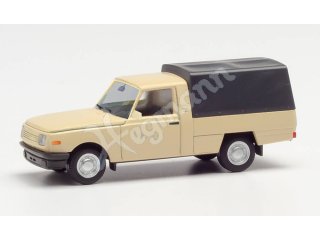 HERPA 420921 H0 1:87 Wartburg 353`85 m. Pl. elfenb